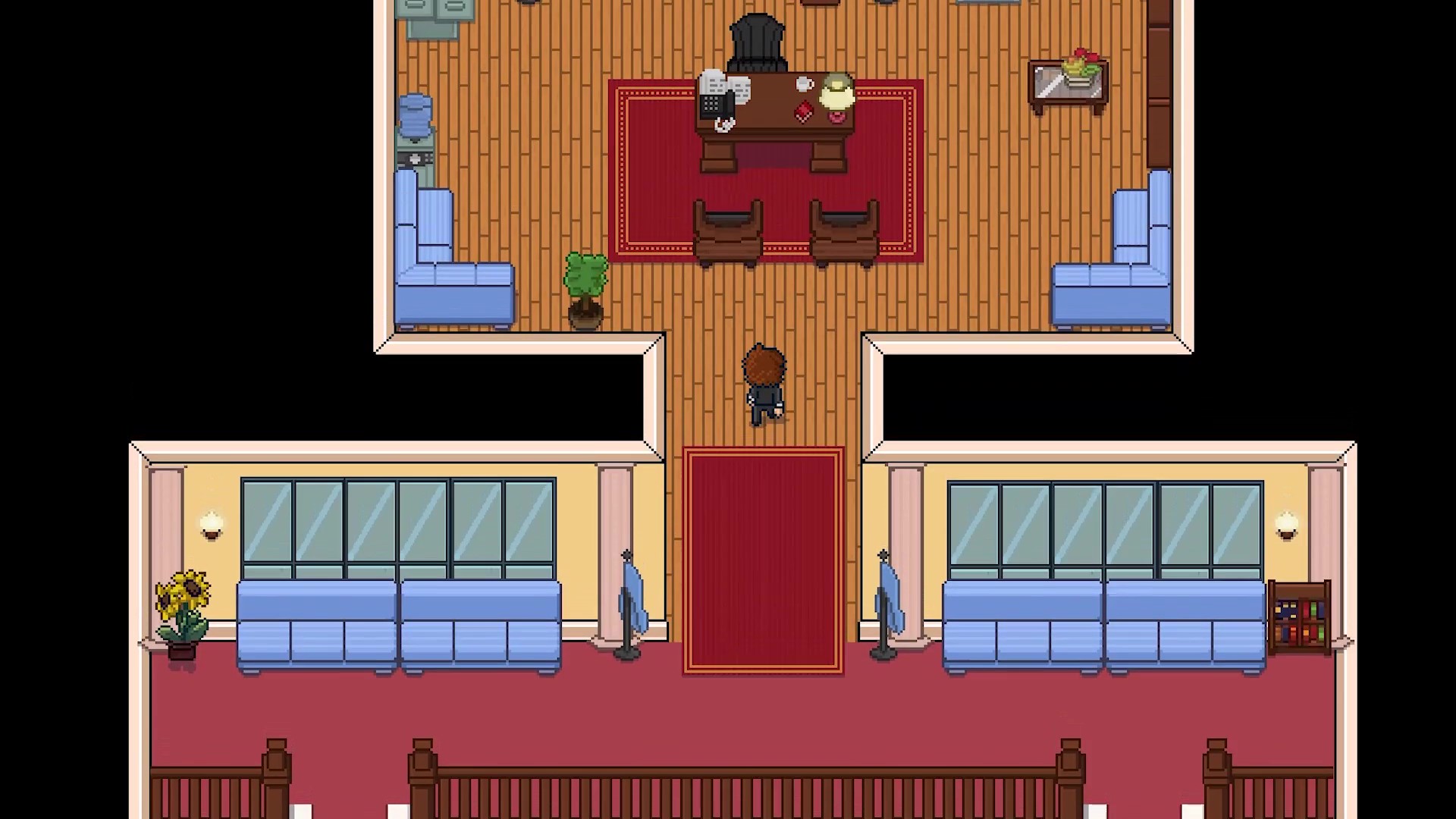 Main character in the mayors office